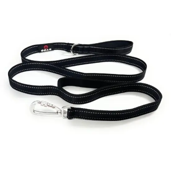 Locking Carabiner Nylon Dog Leash &ndash; 1 or 2 Handle &ndash; Enthusiast Gear image {14}