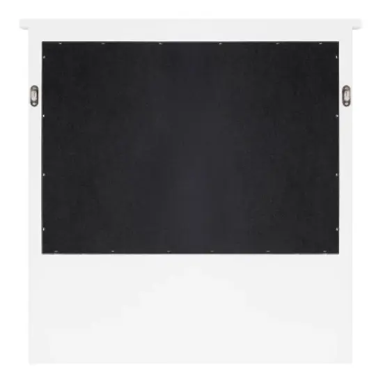 24" x 24" Stallard Pinboard White - Kate & Laurel All Things Decor image {3}