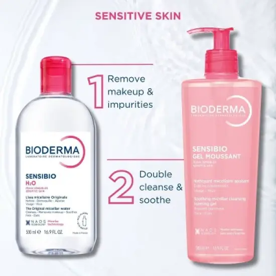 Bioderma Sensibio H2O Micellar Water Makeup Remover image {6}