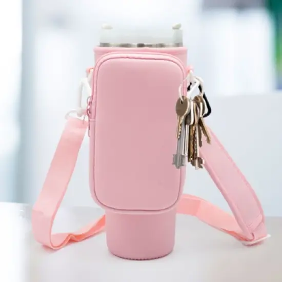 Paucax Premium Carrier Bag with Phone Pocket for Stanley 40/53 oz Thermos - Convenient and Durable image {1}