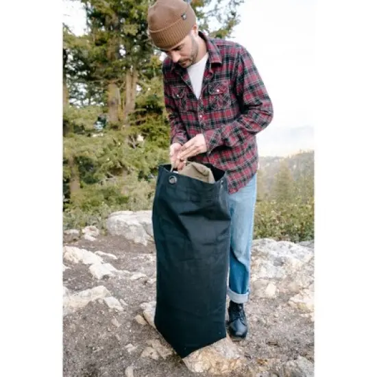 Stansport Cotton Canvas Duffel Bag With Shoulder Strap image {5}