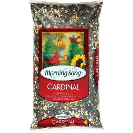 Morning Song 4.5 Lb. Cardinal Wild Bird Seed image {1}