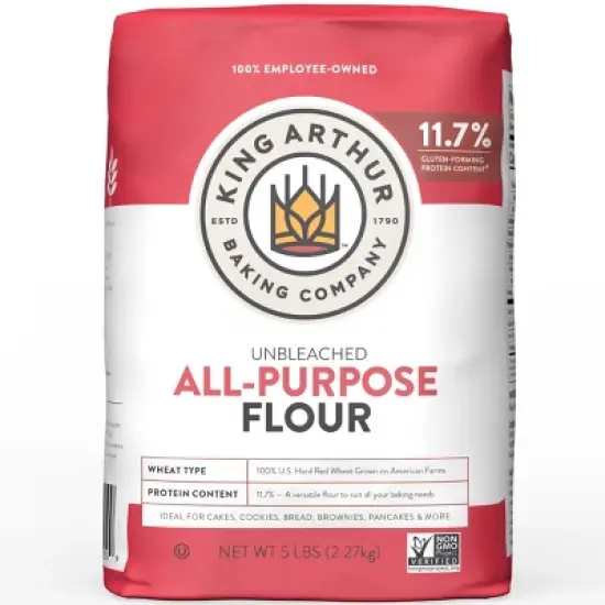 King Arthur Flour Unbleached All-Purpose Flour - 5lbs image {9}
