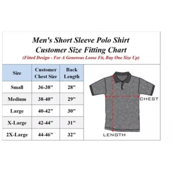 Infinite Basics West End Men's Classic Fit Short Sleeve Polo Shirt image {7}