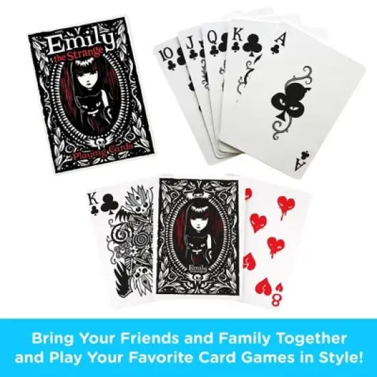 Aquarius Puzzles Emily The Strange Playing Cards image {1}