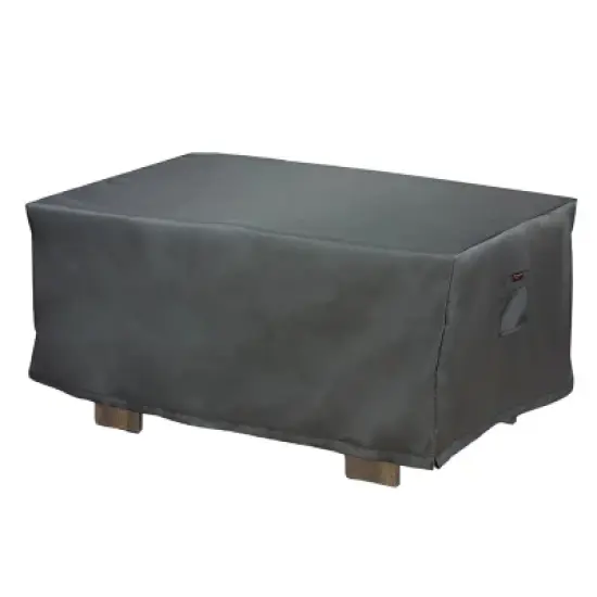 Summerset Shield Titanium 3-Layer Water Resistant Outdoor Coffee Table Cover - Dark Grey image {10}