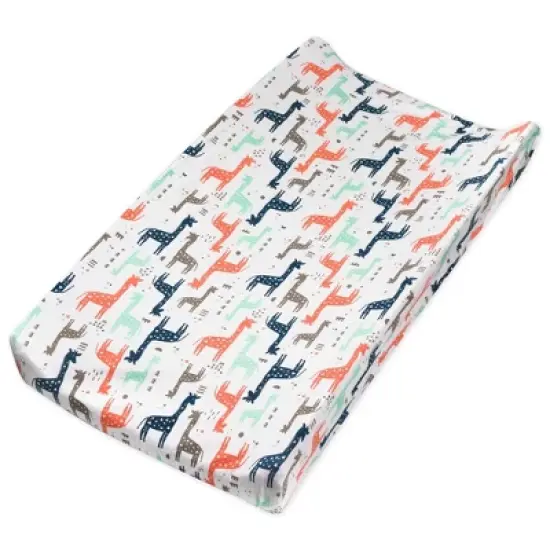 Honest Baby Organic Cotton Changing Pad Cover image {10}