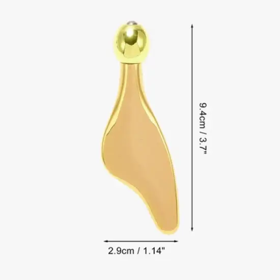 Unique Bargains Durable Dolphin Type Facial Roller 1 Pc image {1}