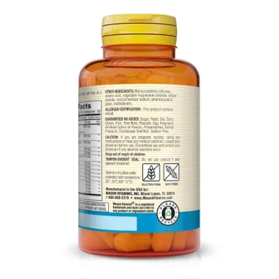 Mason Natural Super Energy with Guarana Multivitamin Tablets - 60ct image {2}