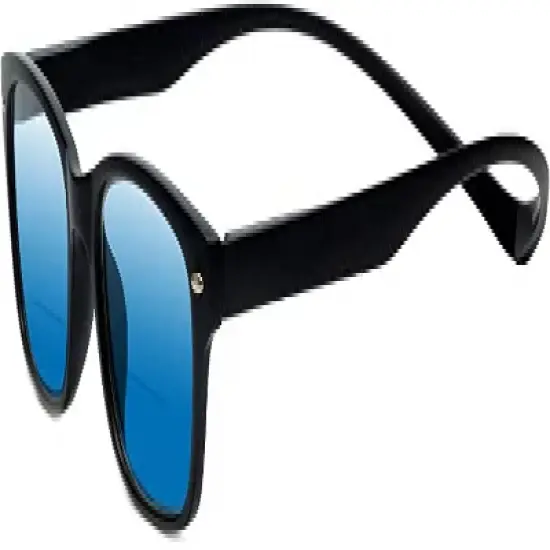 Magz Greenwich Magnetic Front Connecting Polarized Sun OR Bi-Focal Sunglasses in Rainbow Stripe Multi-Color Black image {11}