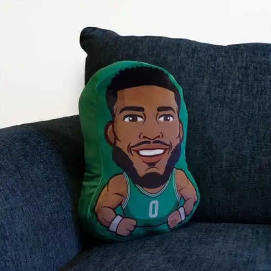 NBA Boston Celtics Jayson Tatum Player Cloud Pillow image {2}