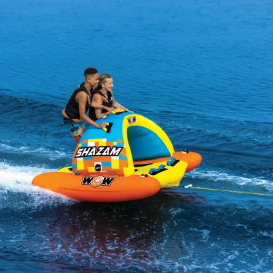 WOW Shazam 2-Person Standing Steerable Towable image {7}