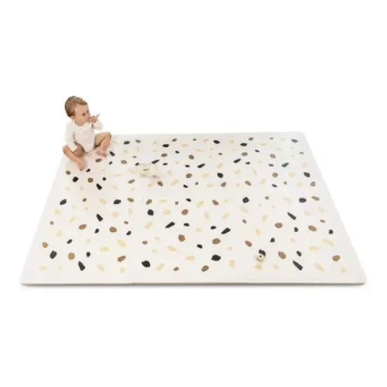 Hakuna Matte: Stylish Baby Play Mat: Confetti & White Design - 72x48' image {2}