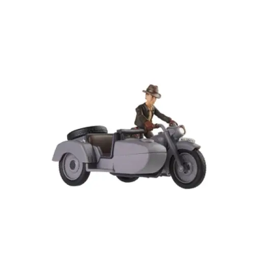 Hasbro Indiana Jones Worlds of Adventure Action Figure with Motorcycle and Sidecar image {7}