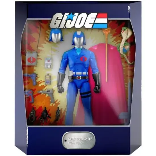 Cobra Commander 7-inch Scale | G.I. Joe Ultimates | Super7 Action figures image {2}