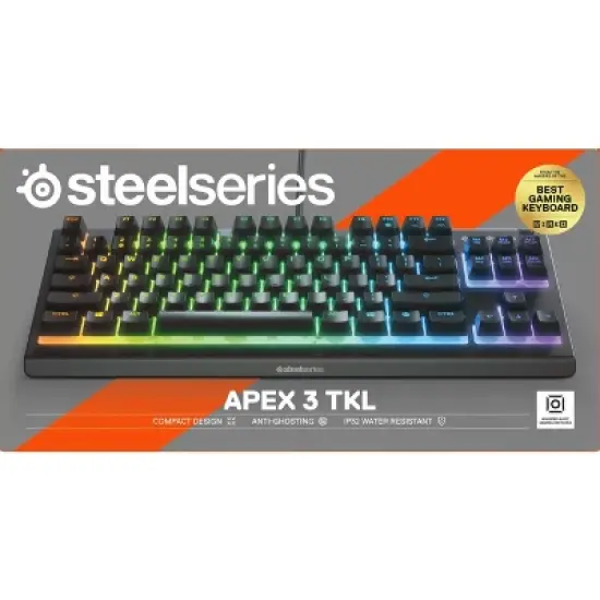 SteelSeries Apex 3 TKL Wired Gaming Keyboard for PC image {4}