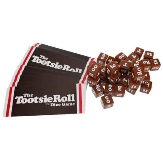 TDC Games Tootsie Roll Dice Game for Family Game Night, Family Games, Travel Games, Camping Games, Funny Games, Adult Games for Parties, Games for image {2}