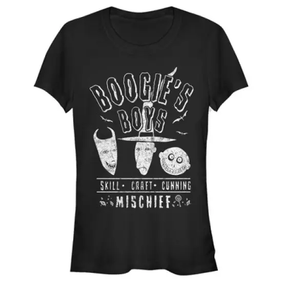 Junior's The Nightmare Before Christmas Halloween Lock Shock and Barrel Boogie's Boys T-Shirt image {3}