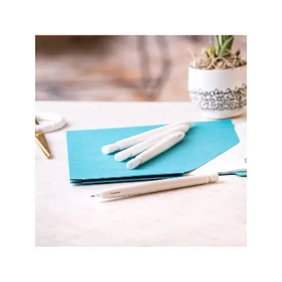 Zebra bLen Retractable Gel Pens Medium Point 0.7mm Assorted Ink 6/Pack (49501) image {3}