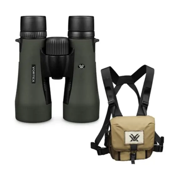 Vortex 10x50 Diamondback HD Roof Prism Binoculars with GlassPak Harness Case image {2}