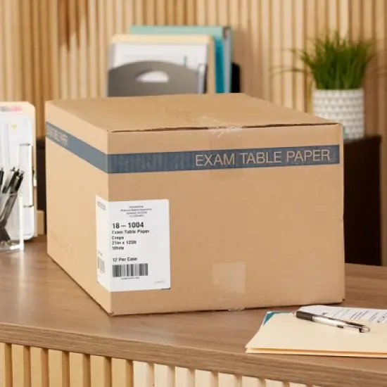 McKesson Exam Table Paper, Crepe Medical Paper - White image {6}