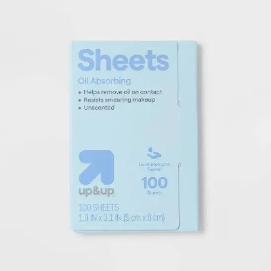 Oil Absorbing Sheets - 100ct - up&up&trade; image {3}