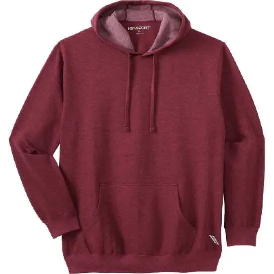 KS Sport by KingSize Men's Big & Tall KS SPORT&trade; WICKING FLEECE HOODIE image {5}