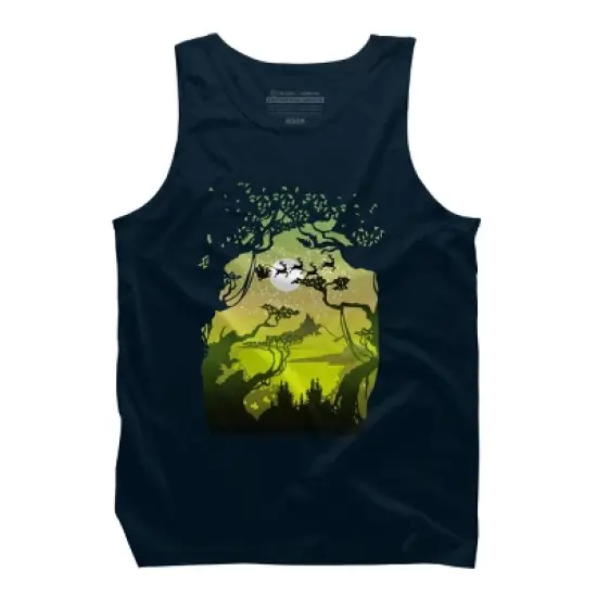 Men's Design By Humans Christmas Eve By pilipsjanuarius Tank Top image {5}