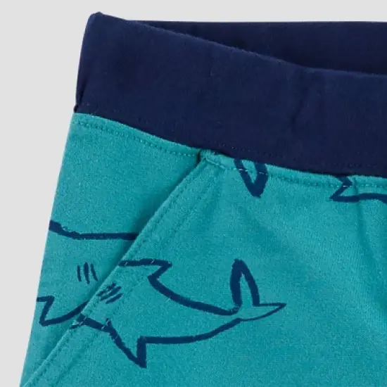 Carter's Just One You&reg; Toddler Boys' Shark Top & Bottom Set - Blue image {2}