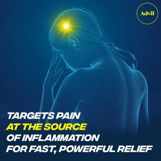 Advil NSAID Pain Relieving Ibuprofen Caplets - 24ct image {5}