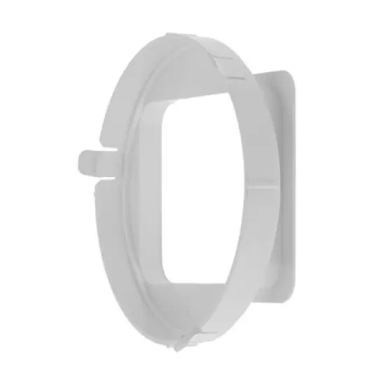 Unique Bargains Air Conditioner Exhaust Hose Connector White 1 Pc image {6}