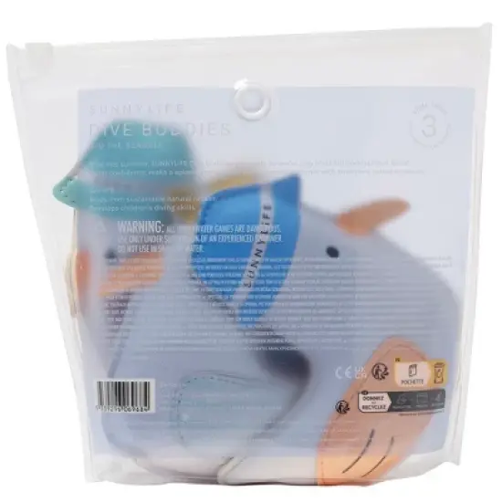 Sunnylife Dive Buddies - Sid The Seagull 3pk, Pool Toys with Colored Hats image {5}