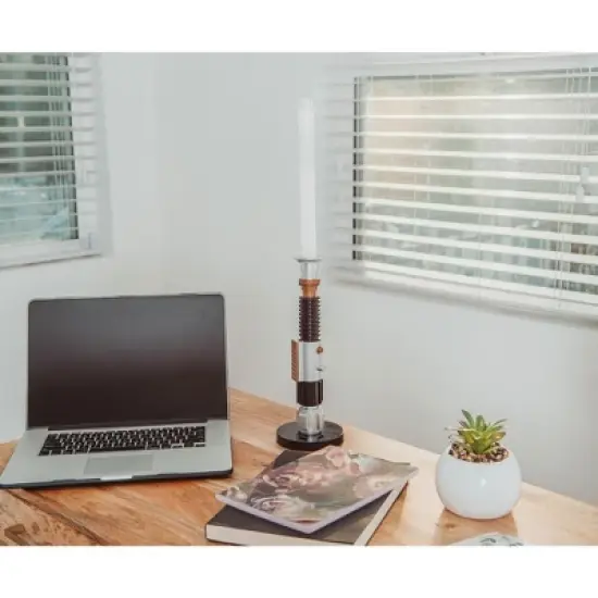 Ukonic Star Wars Obi-Wan Kenobi Blue Lightsaber Desktop LED Mood Light | 24 Inches image {3}