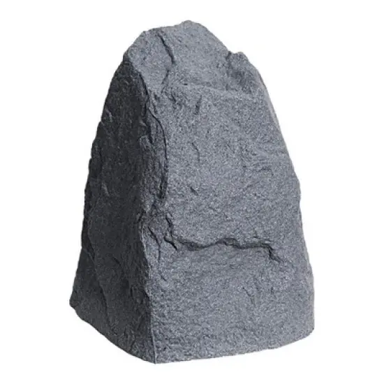Algreen Receptacle Multipurpose Rock Cover Decoration Weatherproof Outdoor Garden Accent, 16 x 18 x 21.5 Inch, Dark Granite (2 Pack) image {1}