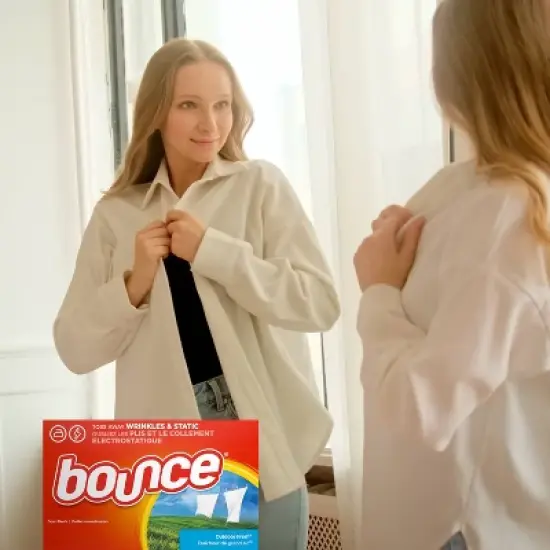 Bounce Outdoor Fresh Fabric Softener Dryer Sheets image {5}