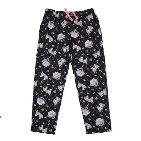 Kuromi & My Melody Women's Lavender Sleepwear Set image {3}