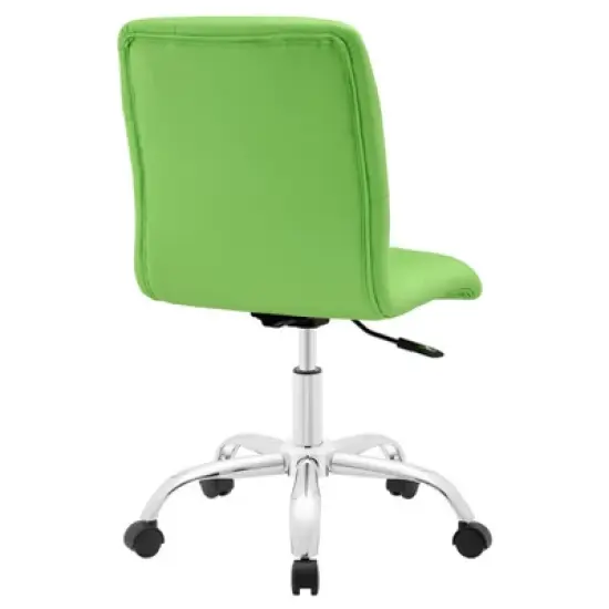 Prim Armless Midback Office Chair - Modway image {2}