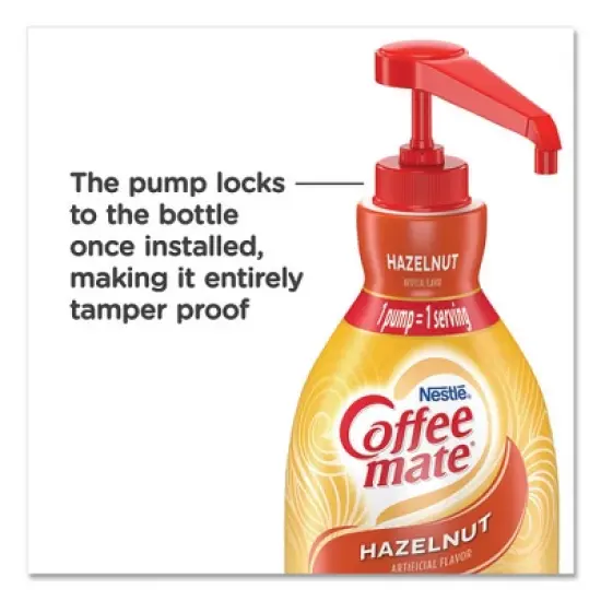Coffee mate Liquid Coffee Creamer, Hazelnut, 1500mL Pump Bottle image {6}
