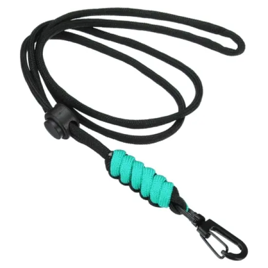 Unique Bargains Polyester Wear-resistant Lightweight ID Card Neck Lanyards with Hooks image {7}