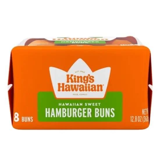 King's Hawaiian Sweet Hamburger Buns - 12.8oz/8ct image {2}