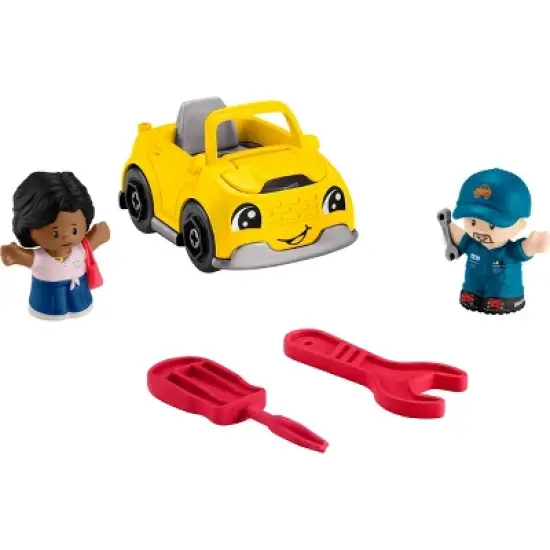 Fisher-Price Little People Toddler Light-Up Learning Garage Playset image {4}