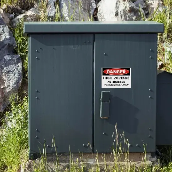 Avery High Voltage/Personnel Labels, Waterproof, UV Resistant, Preprinted, 3.5" x 5", 100 Warning Decal Labels image {3}