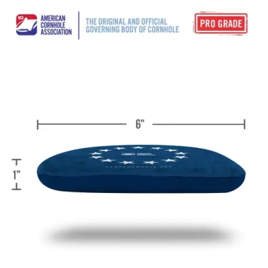 Betsy Ross Synergy Pro Blue Cornhole Bags (Set of 4) image {3}