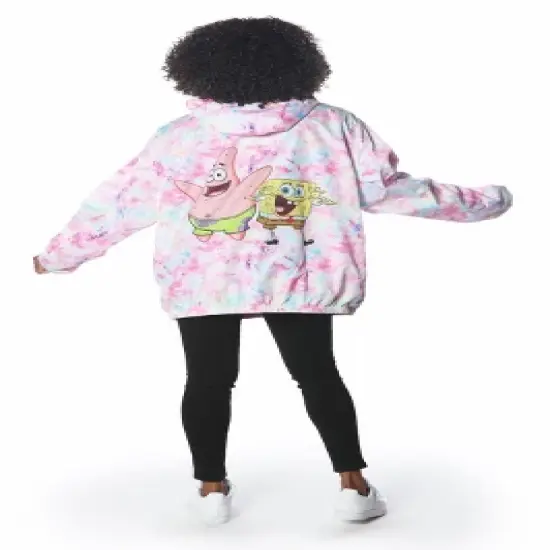 Members Only Women's SpongeBob Full Zip Jacket image {1}