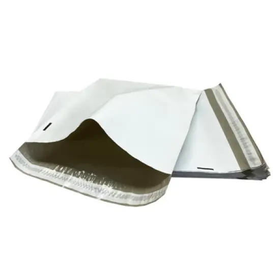 UOFFICE Pack of 250 White Poly Mailers, 12" x 15.5" image {6}