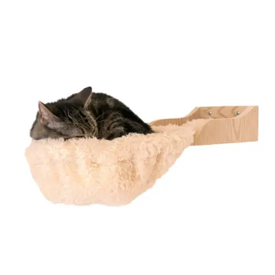 Armarkat Real Wood Wall Series Cat Tree with Condo, Perch, and Soft Perch image {3}