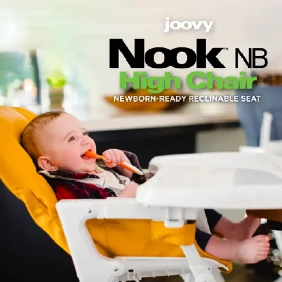 Joovy Nook NB High Chair Compact Fold Reclinable Seat image {3}