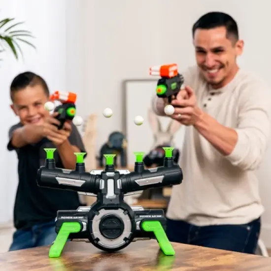 Best Choice Products Floating Target Practice Game Set w/ 2 Glow-in-the-Dark Foam Dart Blasters, 24 Darts & Dart Holders image {2}