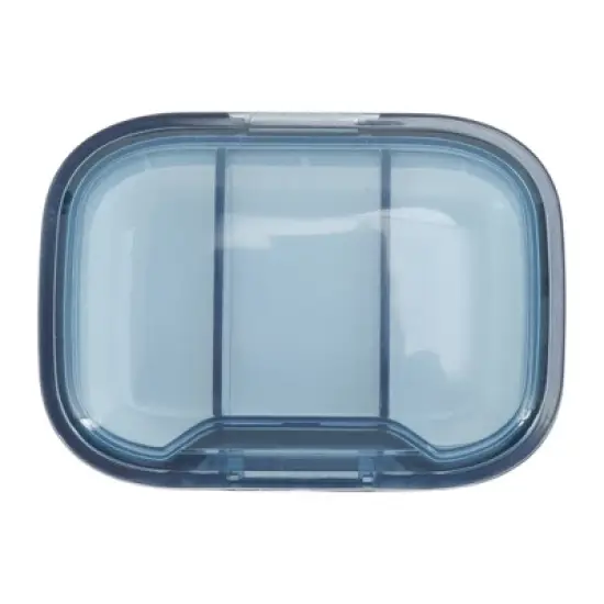 Unique Bargains 3 Grid Portable Pill Case 1 Pc image {7}