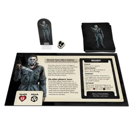 Trick Or Treat Studios Halloween 1978 Hidden Movement Board Game image {2}